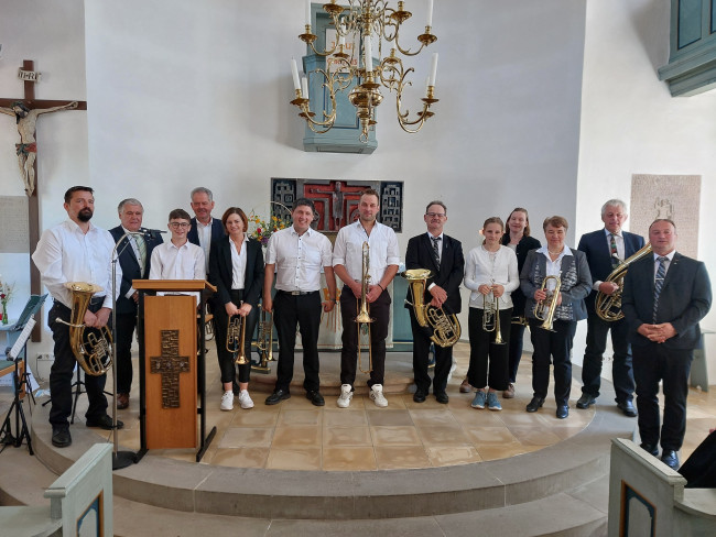 Posaunenchorjubiläum Untermichelbach 60 Jahre