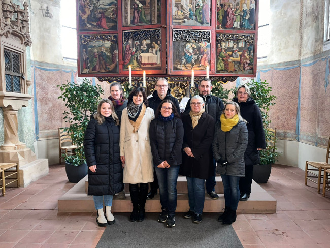 Alter und neuer Kirchenvorstand